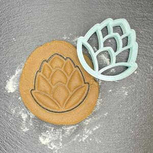 beer hops cookie cutter clay cutter