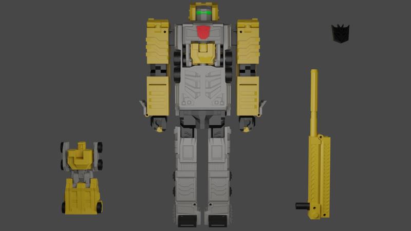 CRANE MATE - Micromaster and Trailer combine - Battle Mode