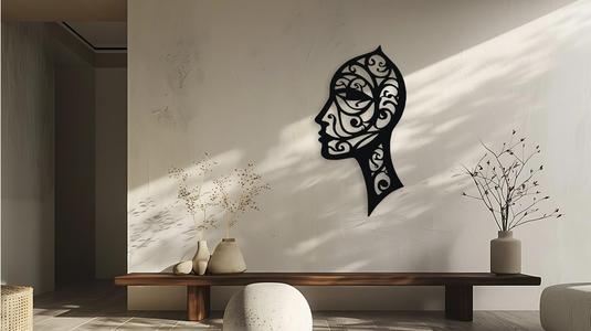 Abstract Profile Decorative Wall Art