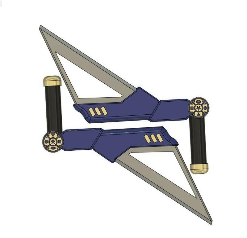 Blue Zeo Tonfa 1:12