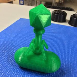 Educational Model of A Bacteriophage