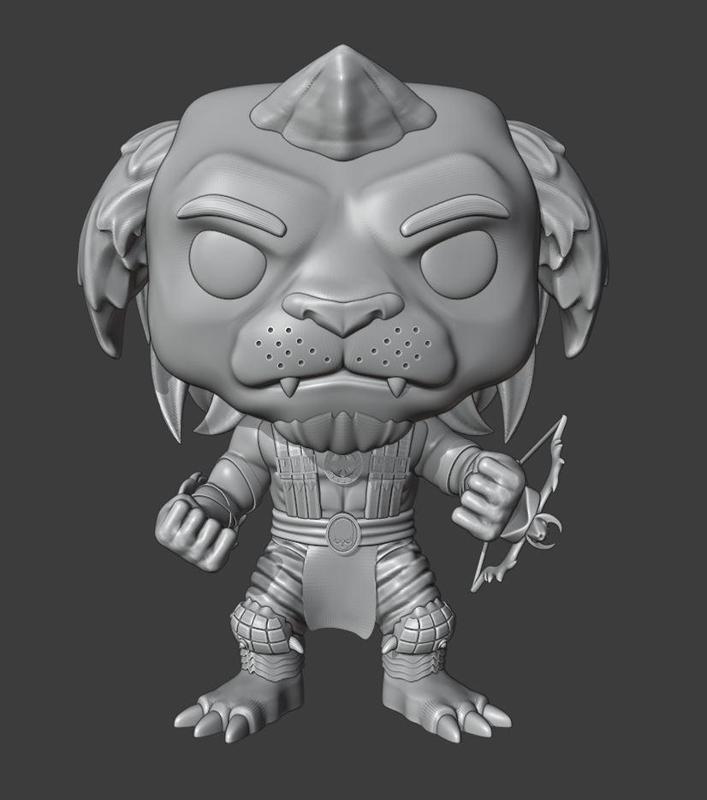 Gorgonite archer - custom pop little warriors