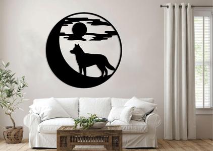 Dog Metal Wall Art Laser Cut Files