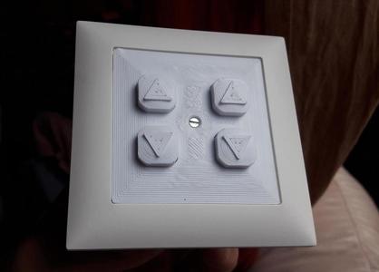 Contacteur domotique quadruple