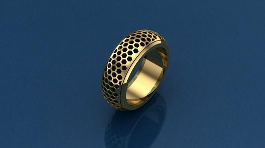 fancy band ring