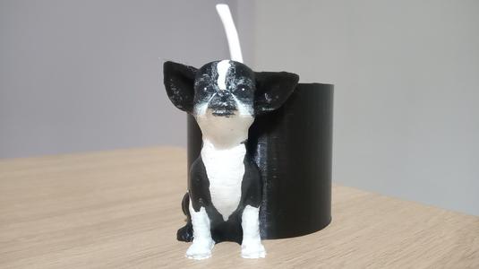 CHIHUAHUA DOG FLOWER POT