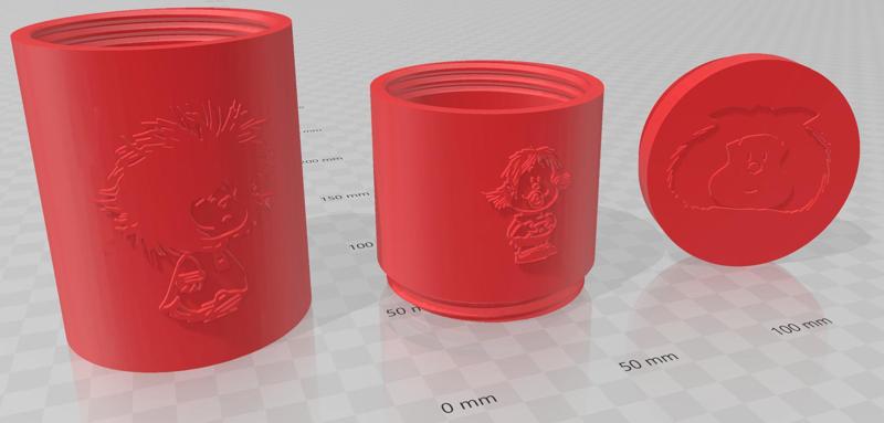 Yerbera Mafalda disheveled