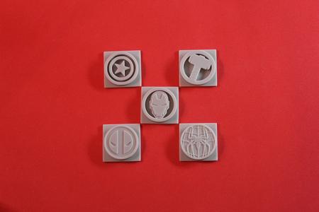 Marvel Superheroes Embosser Set