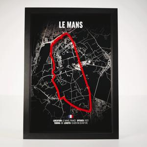Elevation Le Mans 3D Racing Track