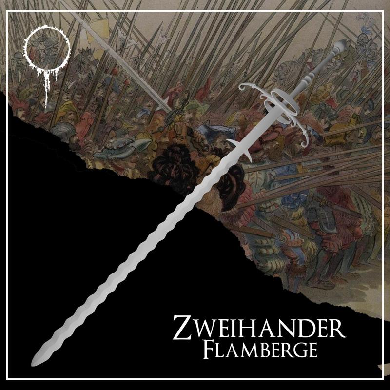 Zweihander Flamberge Real size
