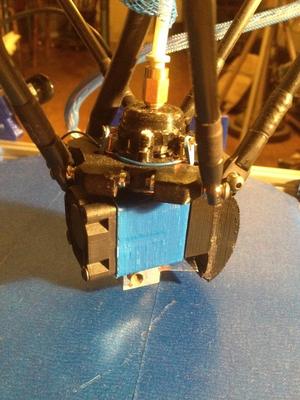 Probeless Auto Level Hotend Mount for E3D and Kossel Deltabot