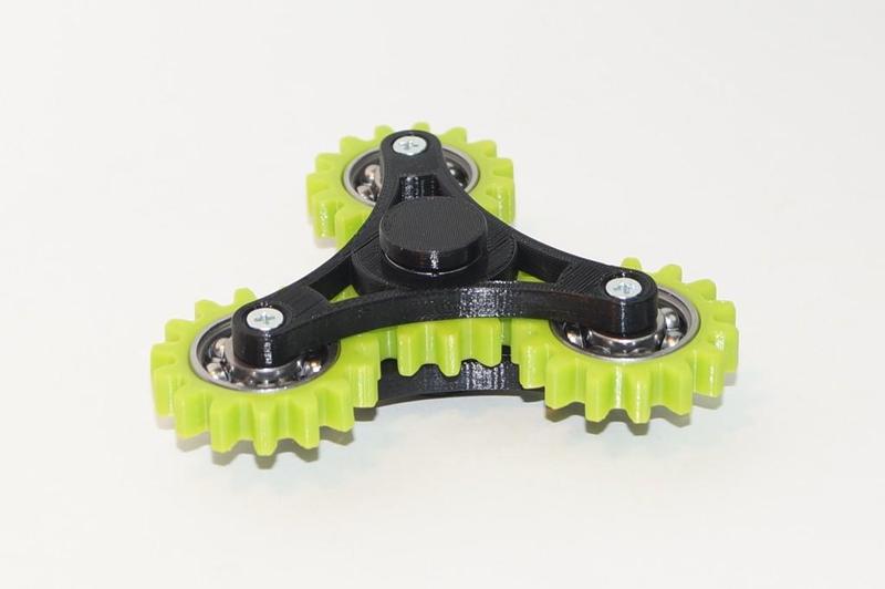 New Hand spinner four gears