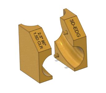 2.5" / 63.5mm Y Pipe 1.5D CLR