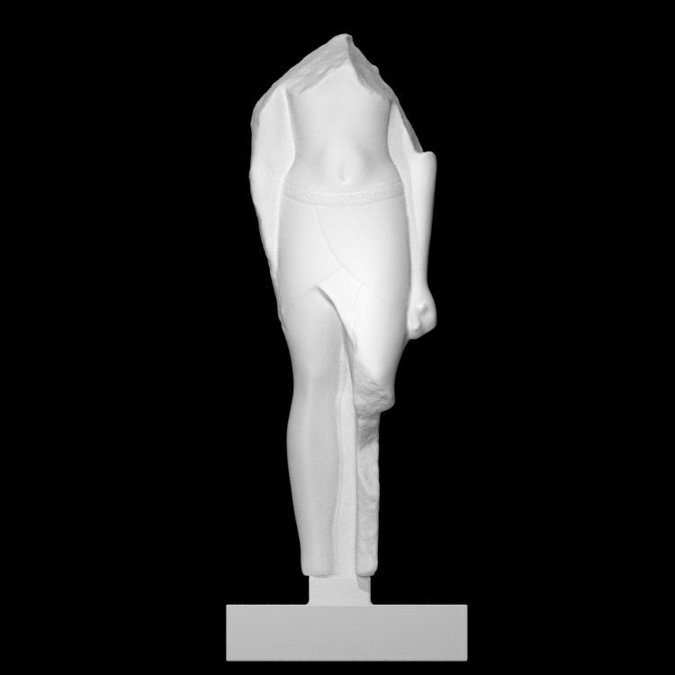 Torso of a Ptolemaic King, Inscribed with Cartouches of a Late Ptolemy