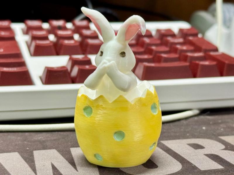 Easter Bunny Figurine
