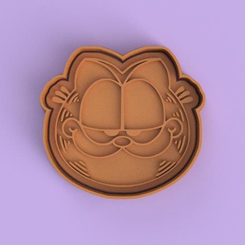 CUTTER + GARFIELD STAMP / GARFIELD CUTTER + STAMP