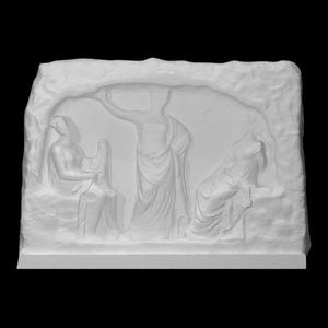 Votive relief in the shape of a cave