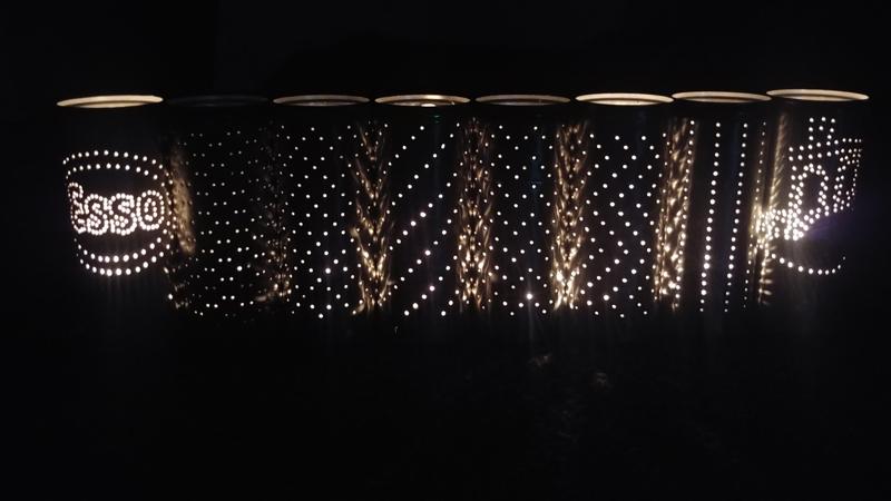 Soda Can Luminary