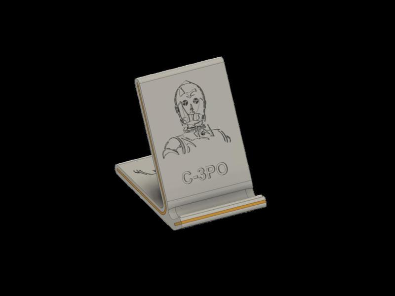 C-3PO Phone Stand