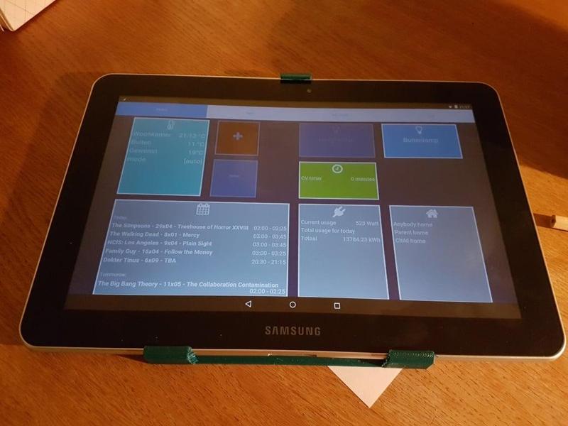 Samsung Galaxy Tab 10.1 P7510 top mount