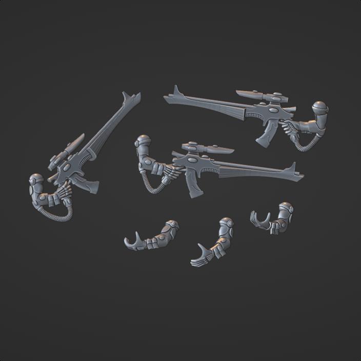 Space elf arms with enhanced star slingers