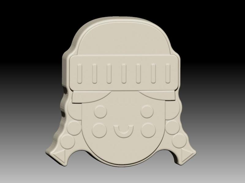 CHRISTMAS GIRL SOLID SHAMPOO AND MOLD FOR SOAP PUMP