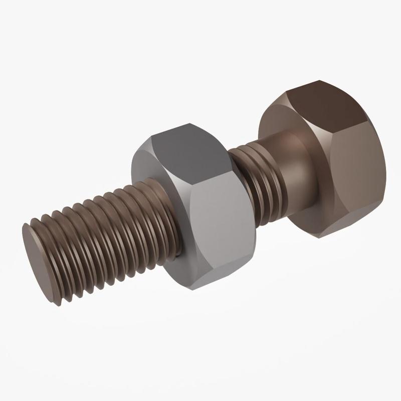 M12x1.5 Bolt and Nut