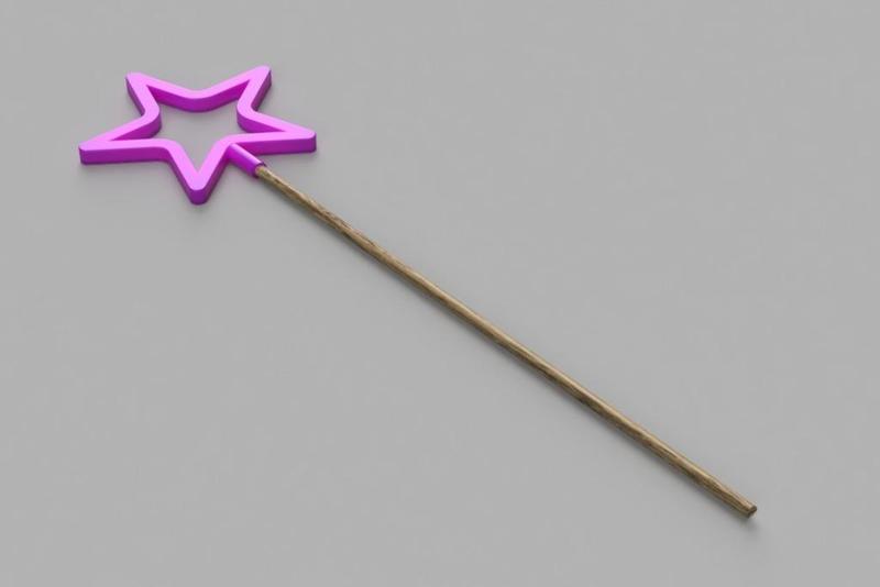 star fairy wand head