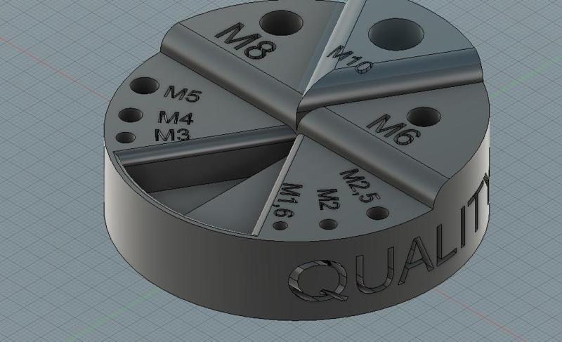 QUALITY CONTROL SCREW HOLDER