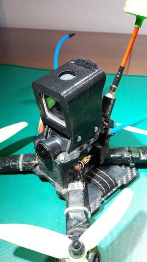 GoPro Session 5 mount for Realacc X210 V+ frame