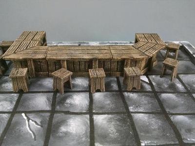 28mm Bar Stools