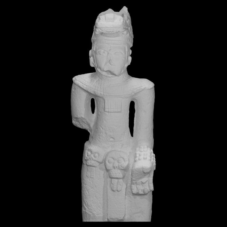 Anthropomorphic Sculpture of Ek Balam
