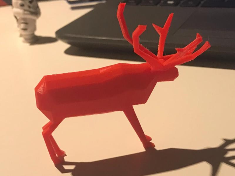 Low-Poly Rentier