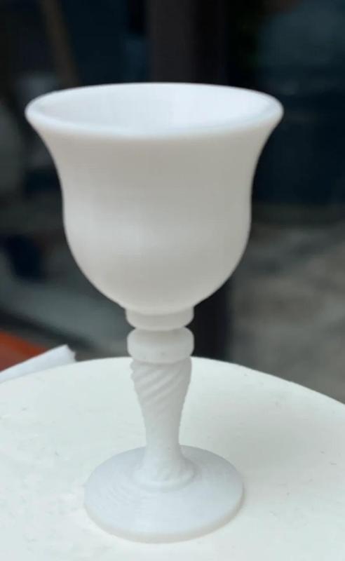 Ancient Bronze Wine Cup