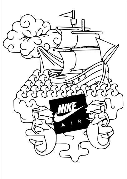 Logo Nike Bateau | Nike boat