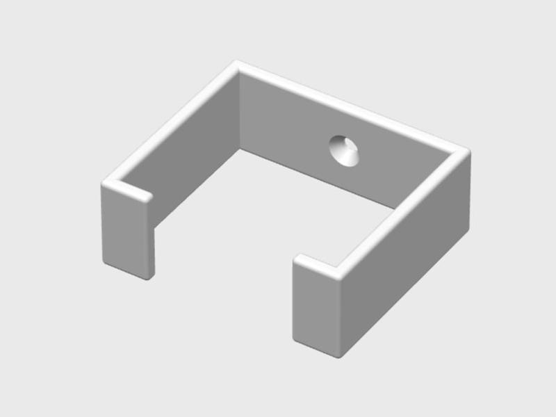 EU Power Strip Holder 48x41 mm