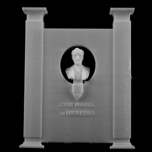 Jose Maria de Heredia in the Jardin du Luxembourg, Paris