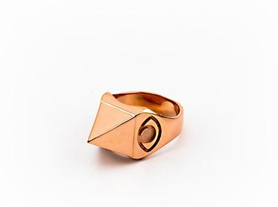 Mystical Pyramid Ring