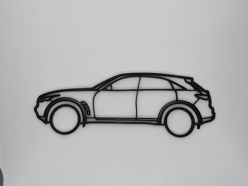 Infiniti FX37 wall decoration