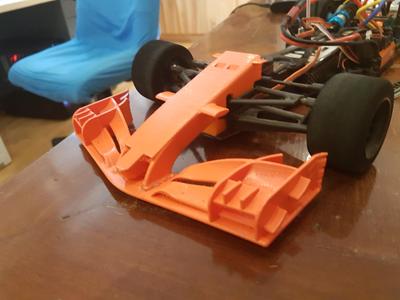 F1 2017 front wing