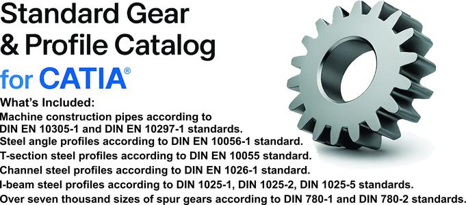 Standard Parts Catalog for CATIA
