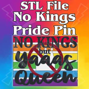 No Kings Day + Pride Pins