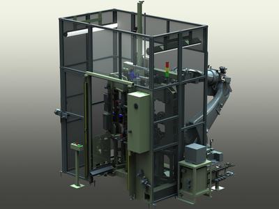 Spot Welding Machine of Crossmember Sub-Assy