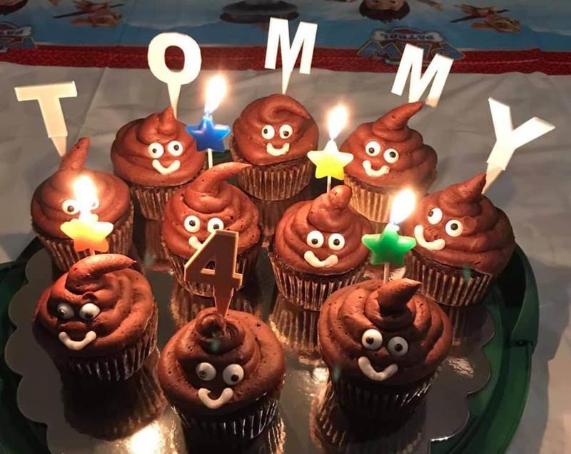 Cupcake Letters and Numbers Decorations
