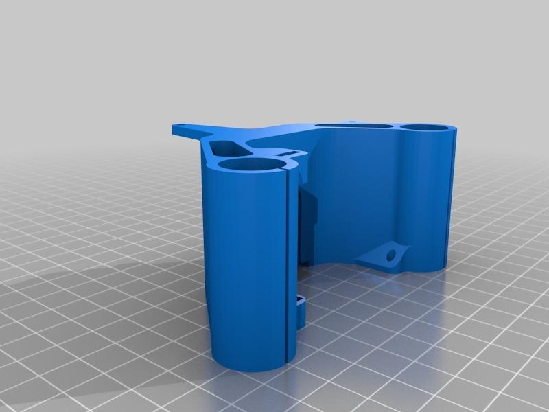 Anet E3D x-Carriage (modified removed endstop mount and reinforced belt mounts)