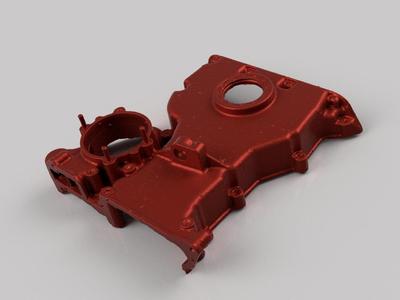 BMW E39/E46 M54/M52TUB20 - TIMING/WATER PUMP COVER - 3D SCAN