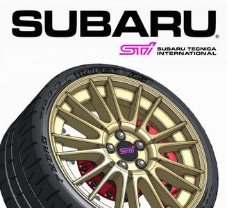 1/18 SUBARU IMPREZA WHEEL - ROHANA LIBERTY WALK - PORSCHE VW BUG FUCHS WHEEL / RACING / RIM / SUBARU STI WRX / OPEL / BMW / MERCEDES / FORD/ NISSAN / GTR / MITSUBISHI EVO / AE86 / MUGEN / TYPE R /