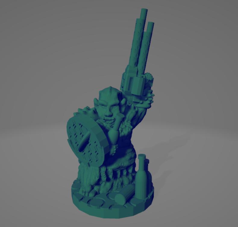 Easy-Print Space Orquindi Drunken Shooter