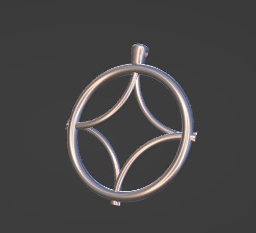 "Cesar's Home" Necklace Pendant