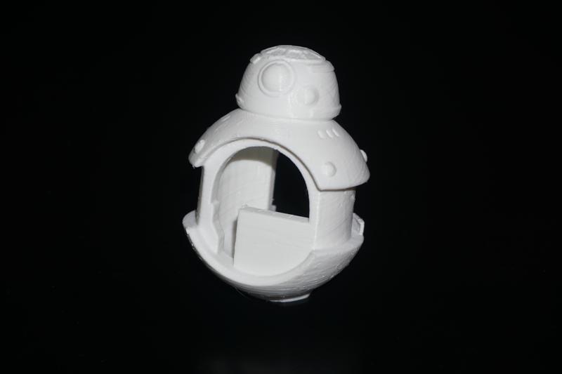 Pebble time round BB-8 stand